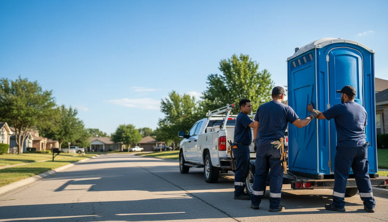 Portable Toilet Rental in Waelder, TX near me